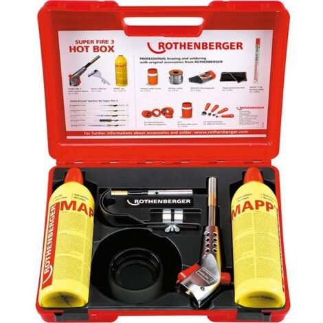 ROTHENBERGER SUPER FIRE 3 HOT BOX, 7/16"-EU, A, 2018 - 1000002369