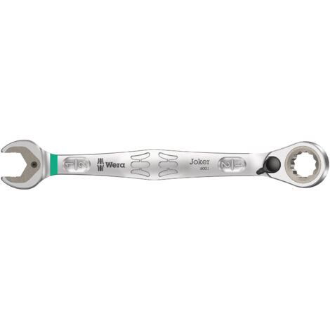 Wera Joker Switch llave combinada con carraca y boca de trinquete, imperial, reversible - 1/2"x171 - 020078 (1/5)