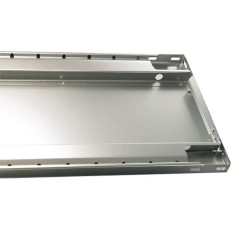 Estante W1000xD300mm Trgf.150kg chapa de acero galvanizado plateado para estante de esquina 2pcs./SB (1/2)