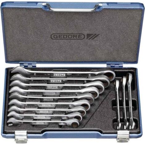 Juego de llaves combinadas con carraca Gedore 7 R-005 5 piezas de 8 a 19 mm - 2297434 (1/5)