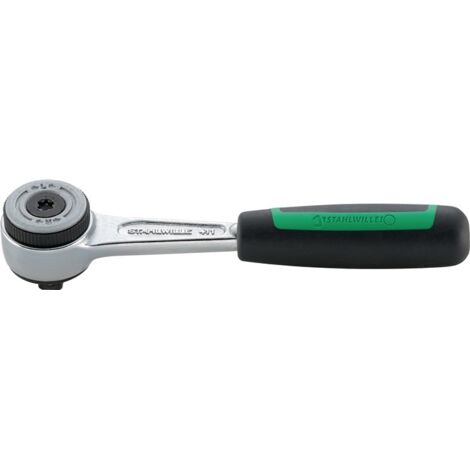 Stahlwille carraca reversible 411 1/4" 60 dientes - 11231011 (1/2)