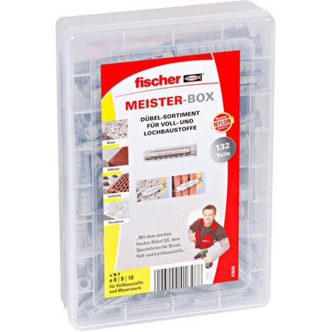 P HORS MEISTER CON TAPONES SX CAJA, 60 TAPONES SX 8 X 40, 12, 10 X 50, 041648 (1/4)