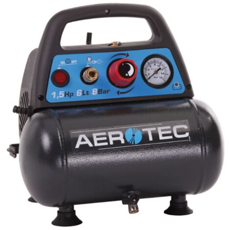 AEROTEC Compresor Airliner 6 200l/min 8bar 1,1 kW 230 V,50 Hz 6l - 200664 (1/4)