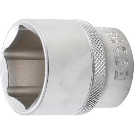 BGS Vaso de impacto hexagonal, accionamiento cuadrado interior 12,5 mm (1/2") SW 30 mm - 2930