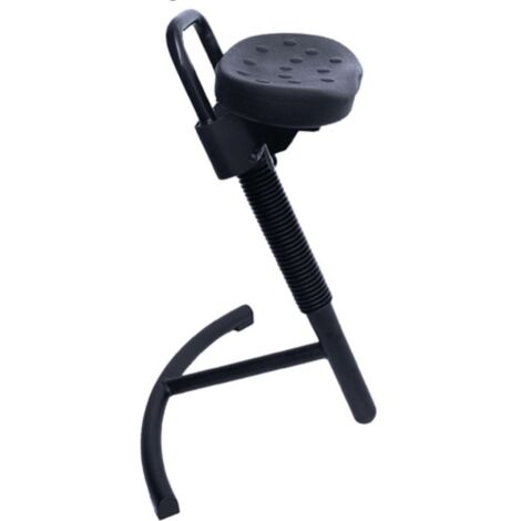 Lotz Stehhilfe Integralschaum Gestell schwarz Sitzhöhe 645 - 825 mm - 3640.01 (1/4)