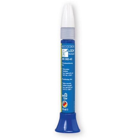 WEICON  Fijación  de  tornillos  WEICONLOCK  AN  302-43  10  ml  azul  Pen  -  30243110