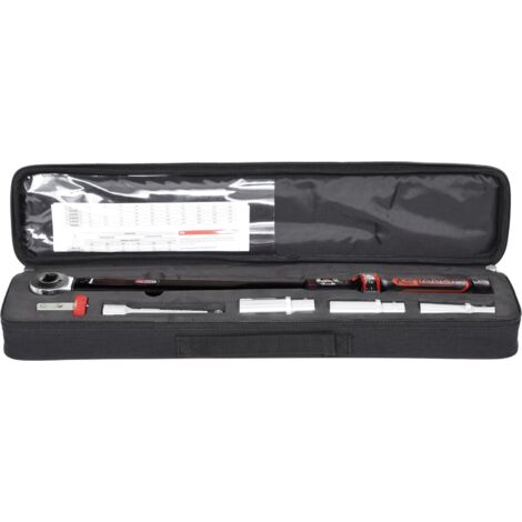 KS TOOLS 1/2"ERGOTORQUEprecision Juego de llaves dinamométricas 40 - 200 Nm 5 piezas - 516.1905