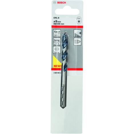 Bosch  Broca  de  hormigón  CYL-5  Blue  Granite  9  x  50  x  100  mm  2608588154