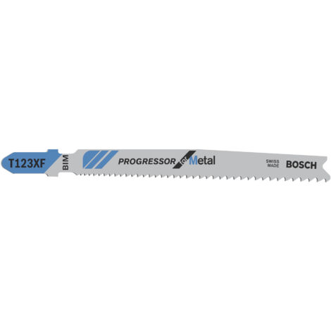 Bosch PRO Metal grueso y delgado T123XF hoja de sierra de calar 100 mm 25 uds. - 2608638474