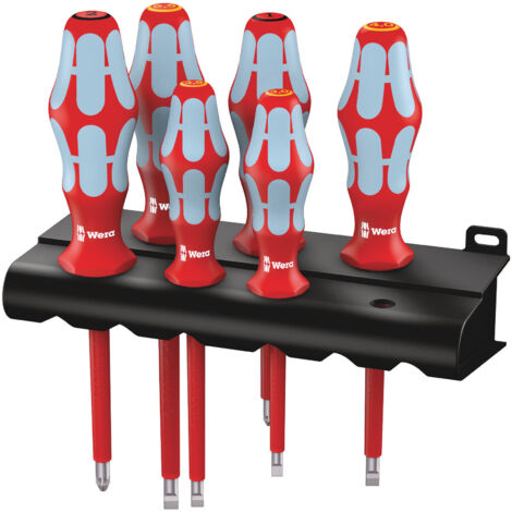Wera 3165  i/6  Juego de  destornilladores, acero  inoxidable +  Rack  - 05022745001 (1/5)
