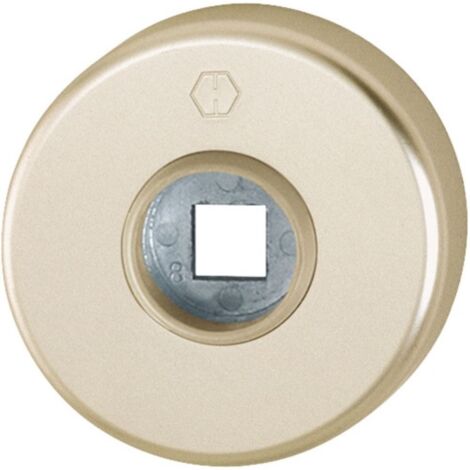 HOPPE par de rosetas con manilla 42KV Aluminio F2 para placas de 9mm redondas redondas - 2800520 (1/3)