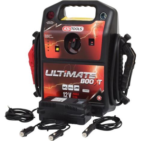 KS TOOLS 12 V Arrancador de batería móvil de arranque 850 A - 550.1810