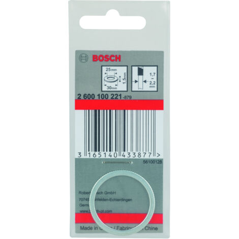 Bosch Anillo reductor para hoja de sierra circular PRO 30 x 1,5 x 25 mm - 2600100221 (1/2)