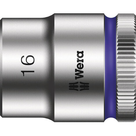 Llave de vaso Zyklop con arrastre de 3/8 8790 HMB Llave de vaso Zyklop 160 - Wera (1/4)
