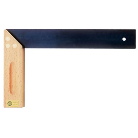 ECE  escuadra  de  carpintero  403  longitud  de  la  pata  300mm  con  inglete  pata  corta  180mm  -  403 (1/2)