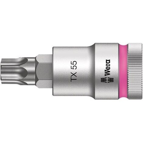 Wera vaso 8767 C HF TORX 1/2" T55 longitud 60 mm - 5003837001 (1/5)