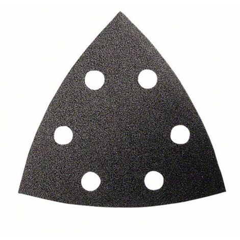 Bosch 2608605196 Hoja de lija para lijadoras delta F355 93mm 8P G240 5 uds (1/4)
