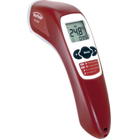 TESTBOY Infrarotthermometer TV 325 -60 b.500GradC 2xTyp AAA - TV 325 (1/4)