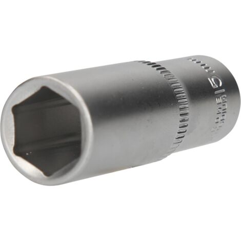 BRILLIANT TOOLS 3/8" Vaso hexagonal largo 15 mm - BT021827 (1/4)