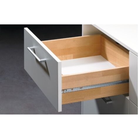 Extensión parcial KA 1730 STA galv.Longitud 450 mm 10 kg longitud del cajón 450 mm HETTICH