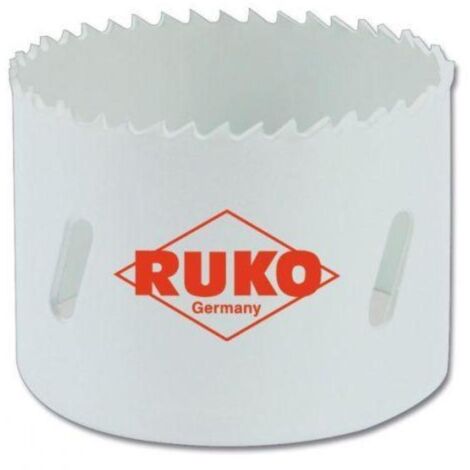 RUKO  HSSE-Co8-Bimetall  Sierra perforadora  dentado fino  140  x 38  mm -  126140