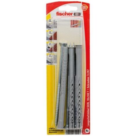 FISCHER 62412 - UNIVERSAL DE FIJACIÓN FUR MARCO, 10 X 135 TK SB-TARJETA,