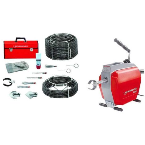 ROTHENBERGER R600 + juego de espirales/herramientas (7.2687+7.2956X) - 19173