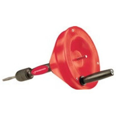 ROTHENBERGER ROSPI 6 H+E Plus dispositivo manual y eléctrico de limpieza de tuberías, 4,5m - 72090
