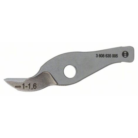 Bosch 2608635406 Cuchilla recta hasta 1,6mm para cizallas GSZ 160 (1/2)