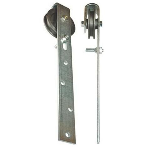 HBS-BETZ Rodillo para cancela corredera con estribo 60mm acero galvanizado máx. 30kg 6/8mm - 87144