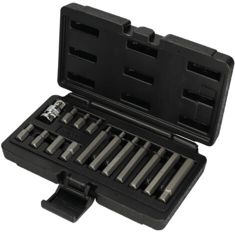 KS TOOLS 10 mm juego de puntas 15 pzs. hexagonal interior - 911.5040 (1/3)