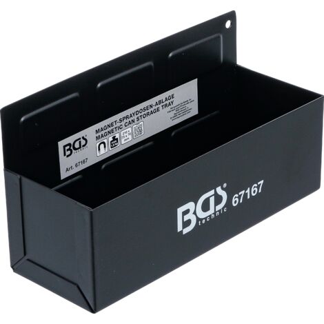 BGS Estante magnético para latas de aerosol 210 mm - 67167 (1/4)