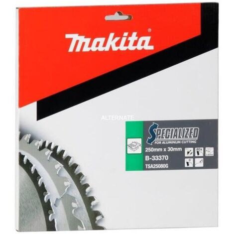Makita Hoja de sierra SPECIALIZED 250x30x80Z - B-33370 (1/2)