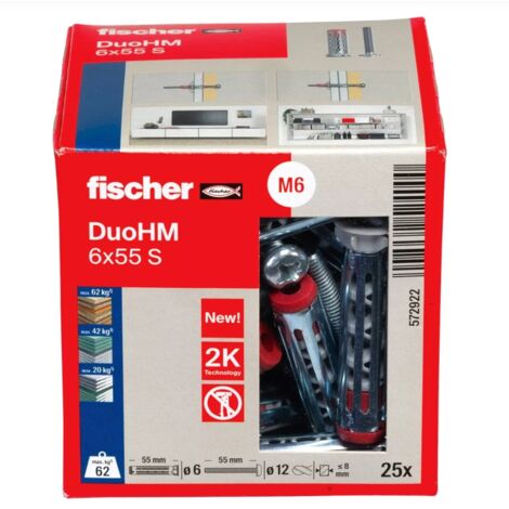 Fischer DuoHM 6x55 S PZ (25 Stk.) - 572922