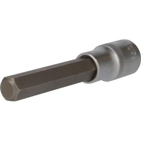 BRILLIANT TOOLS 1/2" Innensechskant Bit-Stecknuss 100 mm lang 12 mm - BT022876 (1/4)