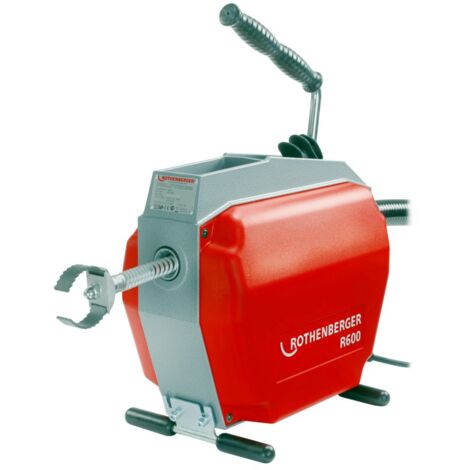 ROTHENBERGER R600 máquina limpiatuberías con manguera guía, 230V - 72687