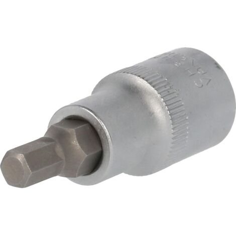 BRILLIANT TOOLS 1/2" Vaso de punta hexagonal interior 55 mm de largo 7 mm - BT022862 (1/4)