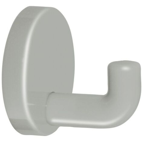 HEWI Gancho individual 801.90.010 simple 30 mm poliamida gris roca 95 40 mm - 801.90.010 95 (1/4)
