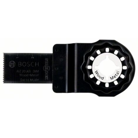 Bosch Accessories - Bosch Professional 5x Hojas de sierra de inmersión AIZ 20 AB Wood and Metal (para madera y metal, 20 x 30 mm, accesorios Multiherramienta)