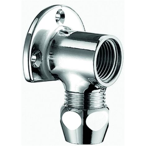 SCHELL disco de pared unión de compresión, 1/2 pulgada x 10, cromo (1/2)