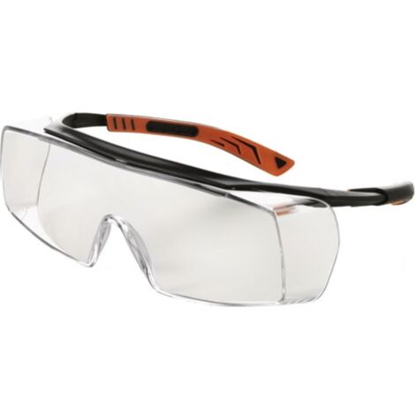 Univet  Gafas  de  seguridad  5X7010000  EN  166  EN  170  FT  K  Patillas  negras  Lente  transparente  Policarbonato  -  5X7.01.00.00 (1/3)