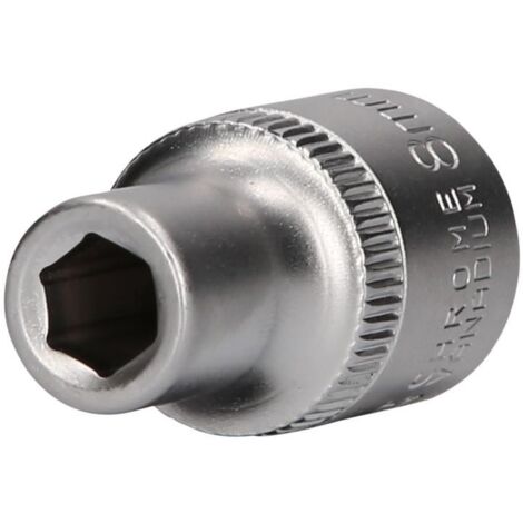 BRILLIANT  TOOLS  1/2"  Vaso  hexagonal  8  mm  -  BT022800 (1/4)