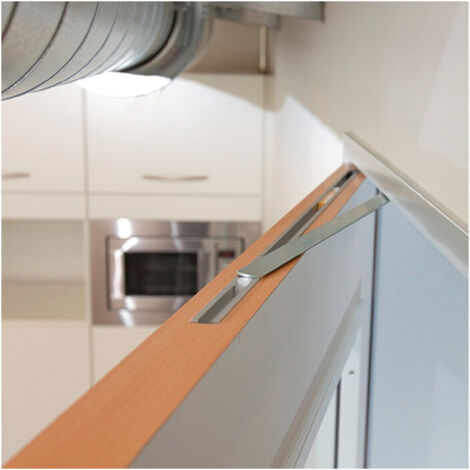 athmer tope de apertura de puerta Porti para hojas de puerta de 720-1110mm para marcos de madera y metal 120 grados - 5312