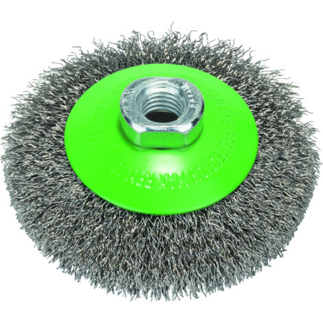 Bosch 2 608 622 108 - Cepillo cónico, inoxidable - 100 mm, 0,35 mm, M14 (pack de 1) (1/5)