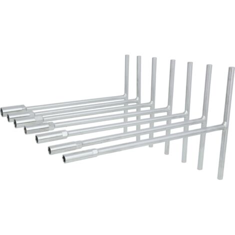 KS TOOLS Llave de vaso en T, 7 piezas, 8-14 mm - 517.1180 (1/4)