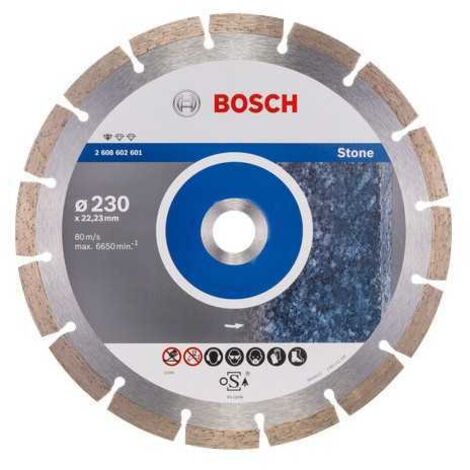 Bosch  Diamantscheibe  Standard  for  Stone  230x22,23x2,3x10  mm  2608602601 (1/3)