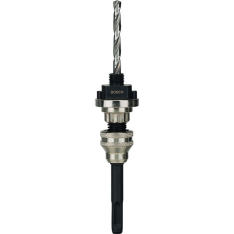 Bosch PRO Q-Lock Soporte de adaptador SDS plus para el sistema Quick Change para sierras de corona con SDS plus - 2609390590 (1/5)