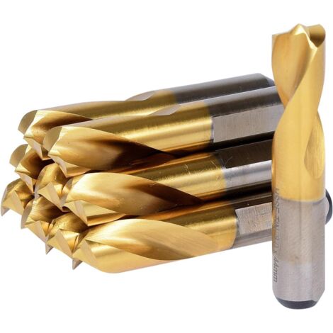 KS TOOLS HSSE-TiN Broca para Puntos de Soldadura Ø 8 mm 10 pzas. - 332.0809 (1/3)
