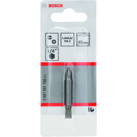 Bosch doble hoja PH2, PH2, 45 mm -2607001740 (1/2)