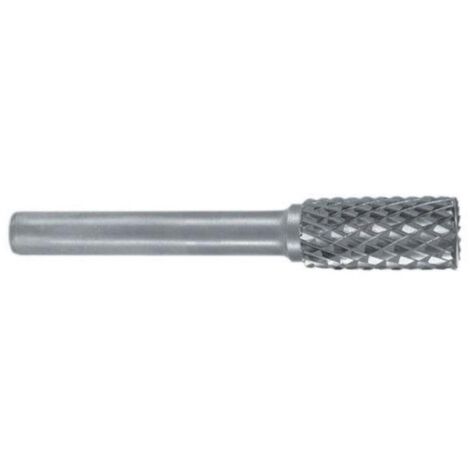 RUKO Fresa de metal duro ZYAS Ø 3 mm longitud de cabeza 14 mm vástago Ø 3 mm en bruto dentado KVZ 4 con frente - 116047 (1/4)